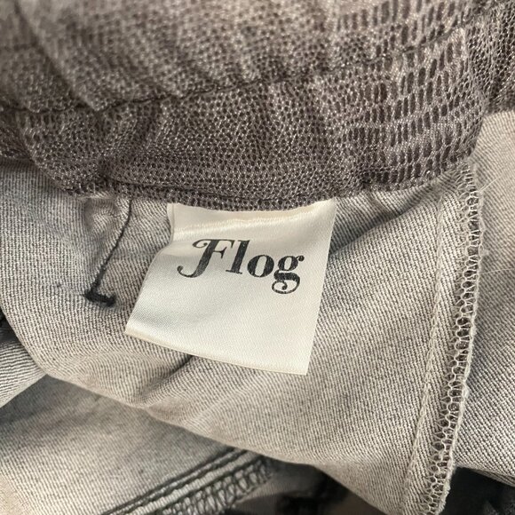 Bevy Flog Shely Snakeprint pull on jogger pants - Picture 6 of 10